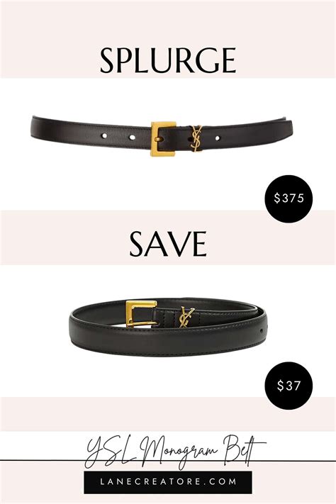 ysl dup belt|designer inspired belt dupes.